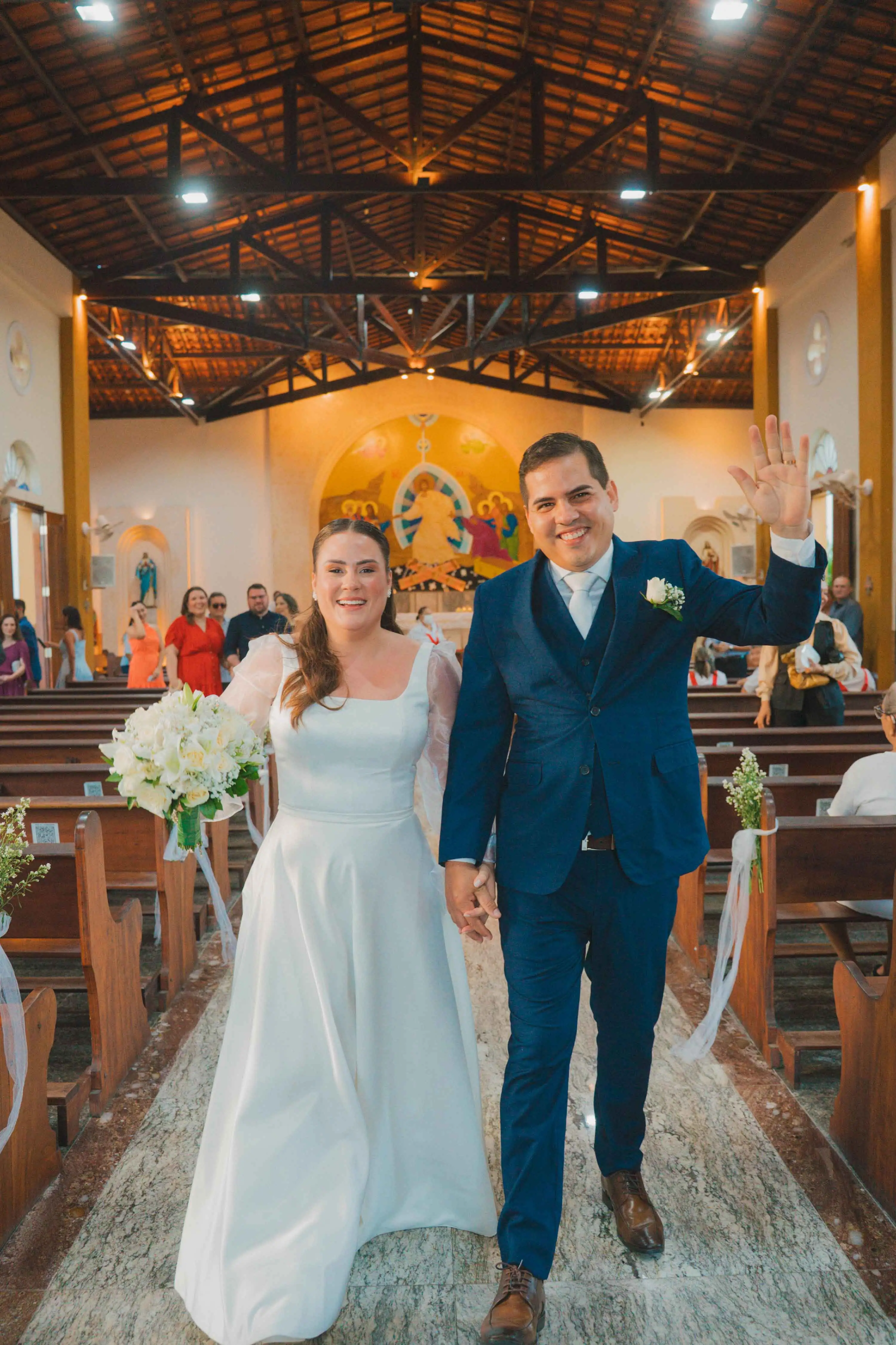 Luiza no casamento