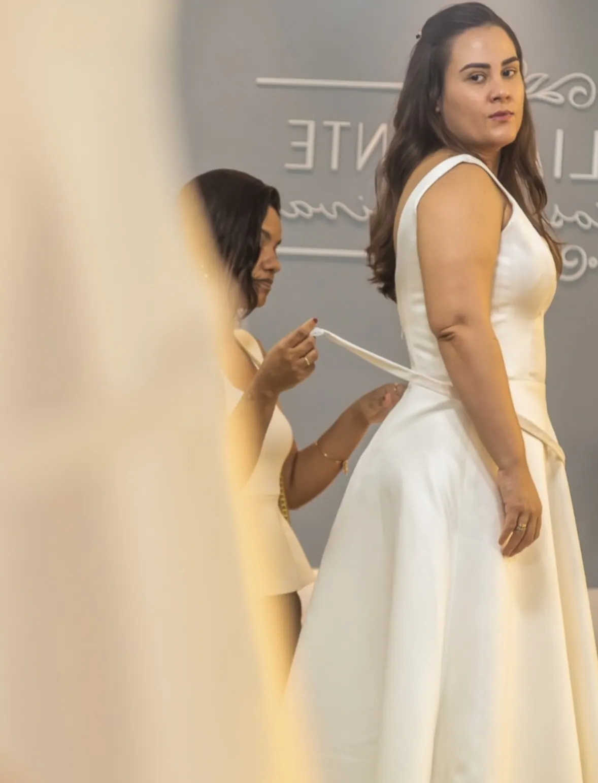 Prova do vestido — ajuste de modelagem